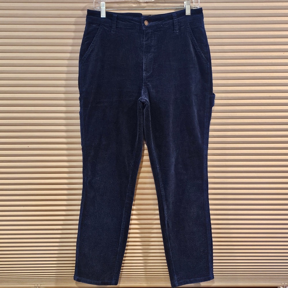 Judy Blue Navy Blue Corduroy Slim Fit Carpenter Pants JB88378 Womens‎ 28